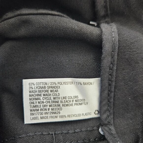 Wild Fable Womens Black Denim Mini Skirt Size 6 Casual Party Comfortable Chic - Picture 4 of 5